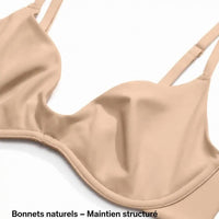 Soutien-Gorge sans Armatures Décolleté Profond sans Rembourrage