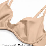 Soutien-Gorge sans Armatures Décolleté Profond sans Rembourrage