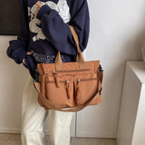 Sac Cabas Nylon Multi-Poches