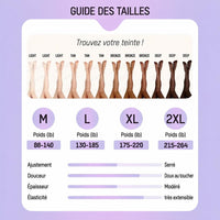 Collant Opaque Chaud Doublé Polaire Femme