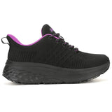 Baskets femme noires imperméables antidérapantes confortables – Violet