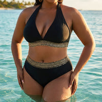 Maillot de Bain Amincissant et Sculptant Zéro Défaut 2 pièce Grande Taille XL (unique)