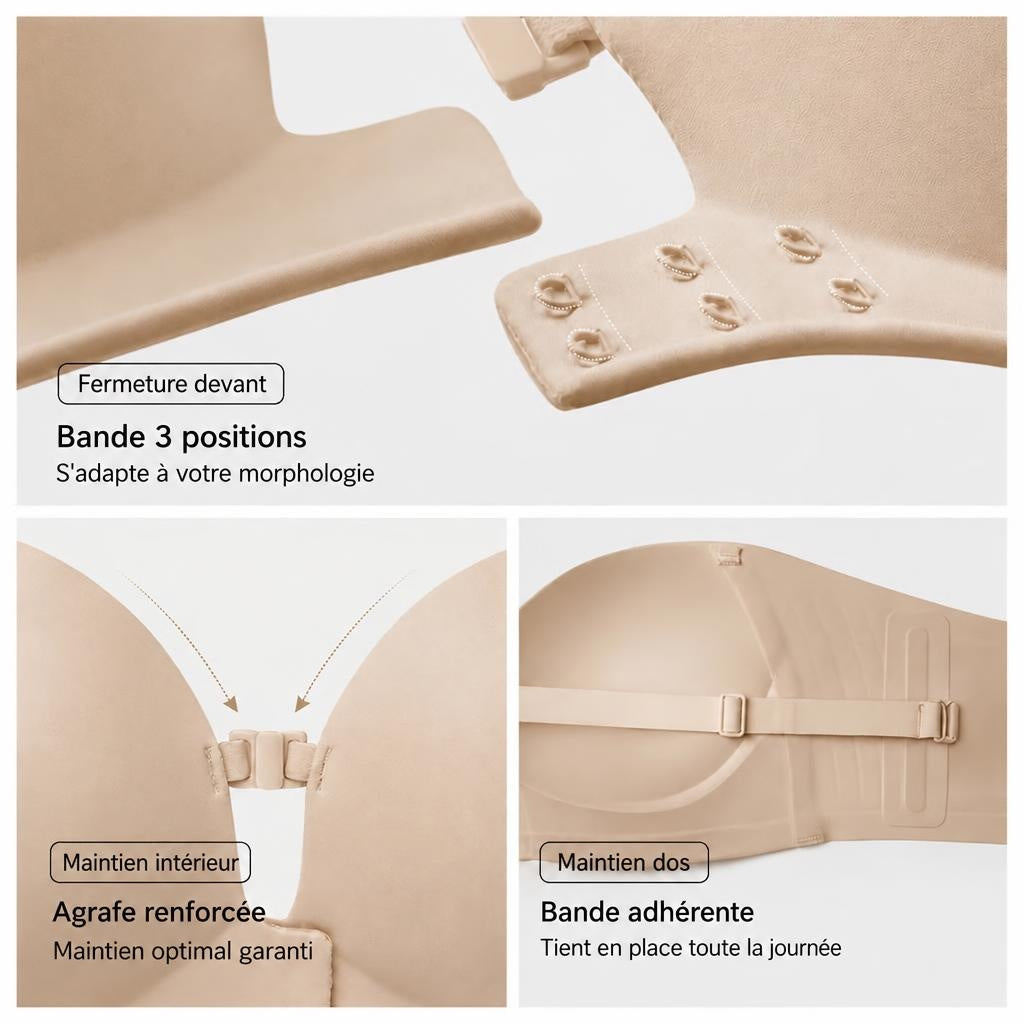 Soutien-Gorge Push-Up Fermeture Devant