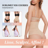 Culotte Gainante Taille Haute Double Couche avec String