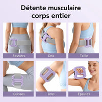 Ceinture de Massage Vibrant Rechargeable pour Abdomen et Taille