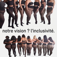 Collant Opaque Chaud Doublé Polaire Femme