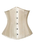 Corset Seins Nus Taille Fine Satin – Caramel