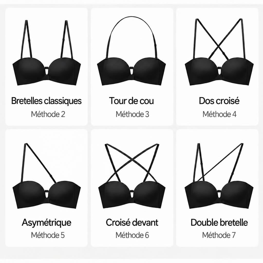 Soutien-Gorge Push-Up Fermeture Devant