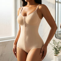 Body Gainant Shorty Femme : Top Qualité (4,7/5) Beige / S Beige