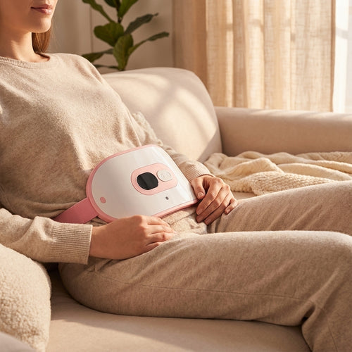 Ceinture Massante Chauffante contre les Douleurs Règles Menstruelles