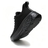 Baskets femme noires imperméables antidérapantes confortables 7
