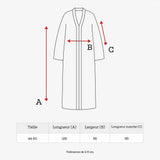Cardigan Long Femme Tricoté à Drapé Ouvert