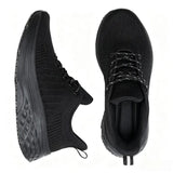 Baskets femme noires imperméables antidérapantes confortables 4