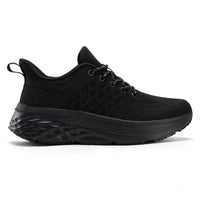 Baskets femme noires imperméables antidérapantes confortables – Noir