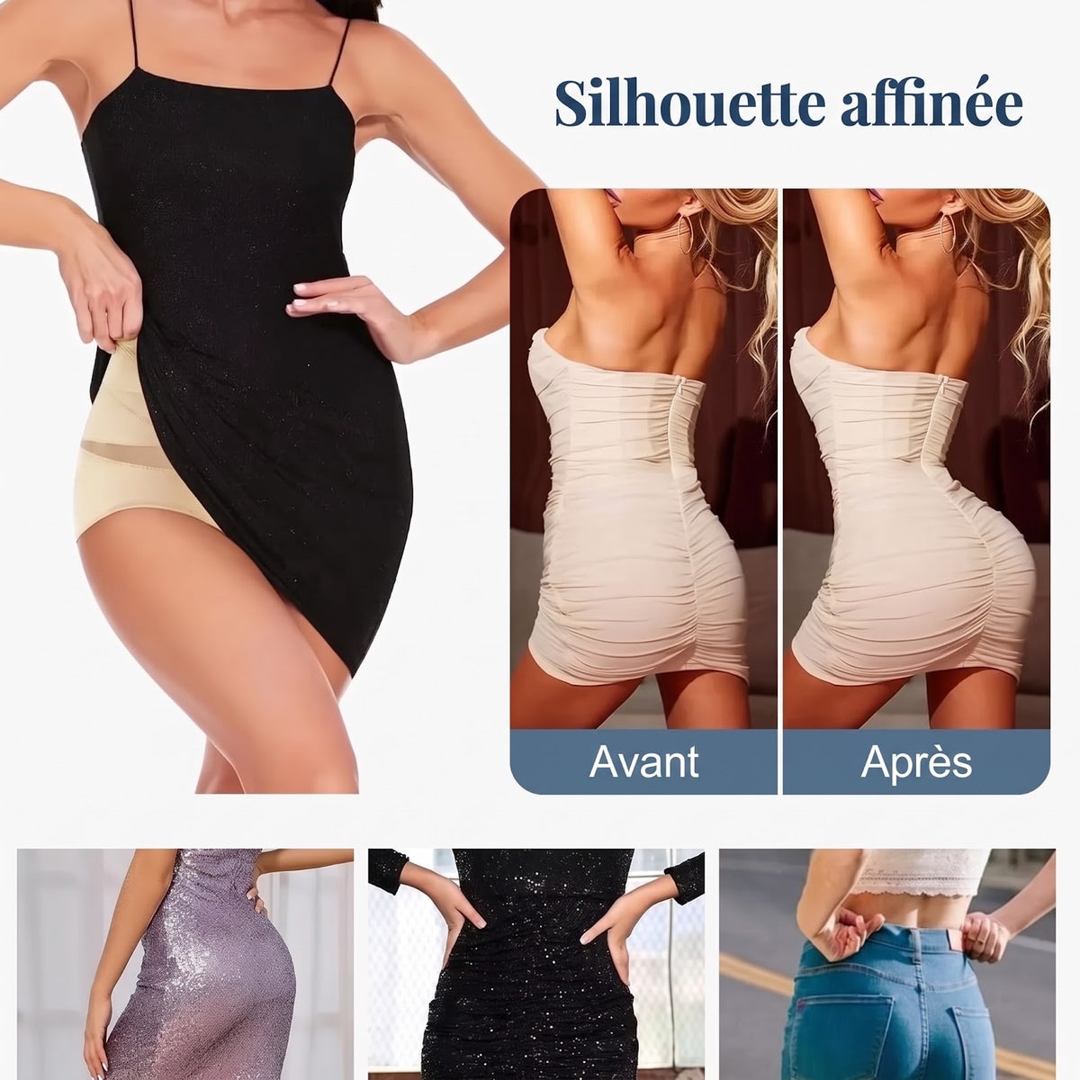 Culotte Taille Haute Compression Confortable Femme