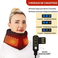 Tour de Cou Chauffant Électrique