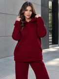 Ensemble de jogging chaud doublé polaire 3