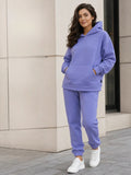 Ensemble de Jogging Chaud Doublé Polaire Femme