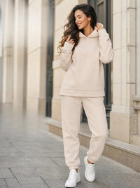 Ensemble de Jogging Chaud Doublé Polaire Femme