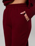 Ensemble de jogging chaud doublé polaire 7