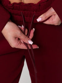 Ensemble de jogging chaud doublé polaire 8