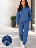 Ensemble de Jogging Chaud Doublé Polaire Femme