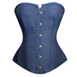 Navy Blue Bustier 