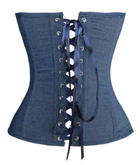 Navy Blue Bustier 