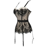 Corset Porte Jarretelle Vintage