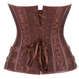 Corset Marron Pirate