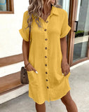Robe Chemise en Lin