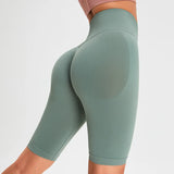 Short Legging de Sport Taille Haute
