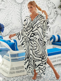 Caftan de Plage Col V