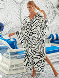 Caftan de Plage Col V