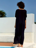 Embroidered Beach Caftan 