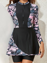 Vestido de baño de manga larga 