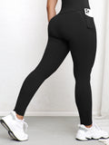 Legging de Sport Gainant Ventre Plat Compression