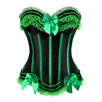 Corset Vert Steampunk