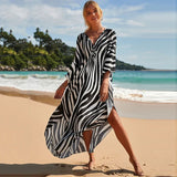 Caftan de Plage Col V
