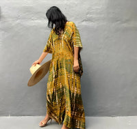 Caftan de Plage Motif Rayé