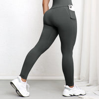 Legging de Sport Gainant Ventre Plat Compression