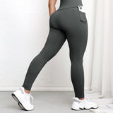 Legging de Sport Gainant Ventre Plat Compression