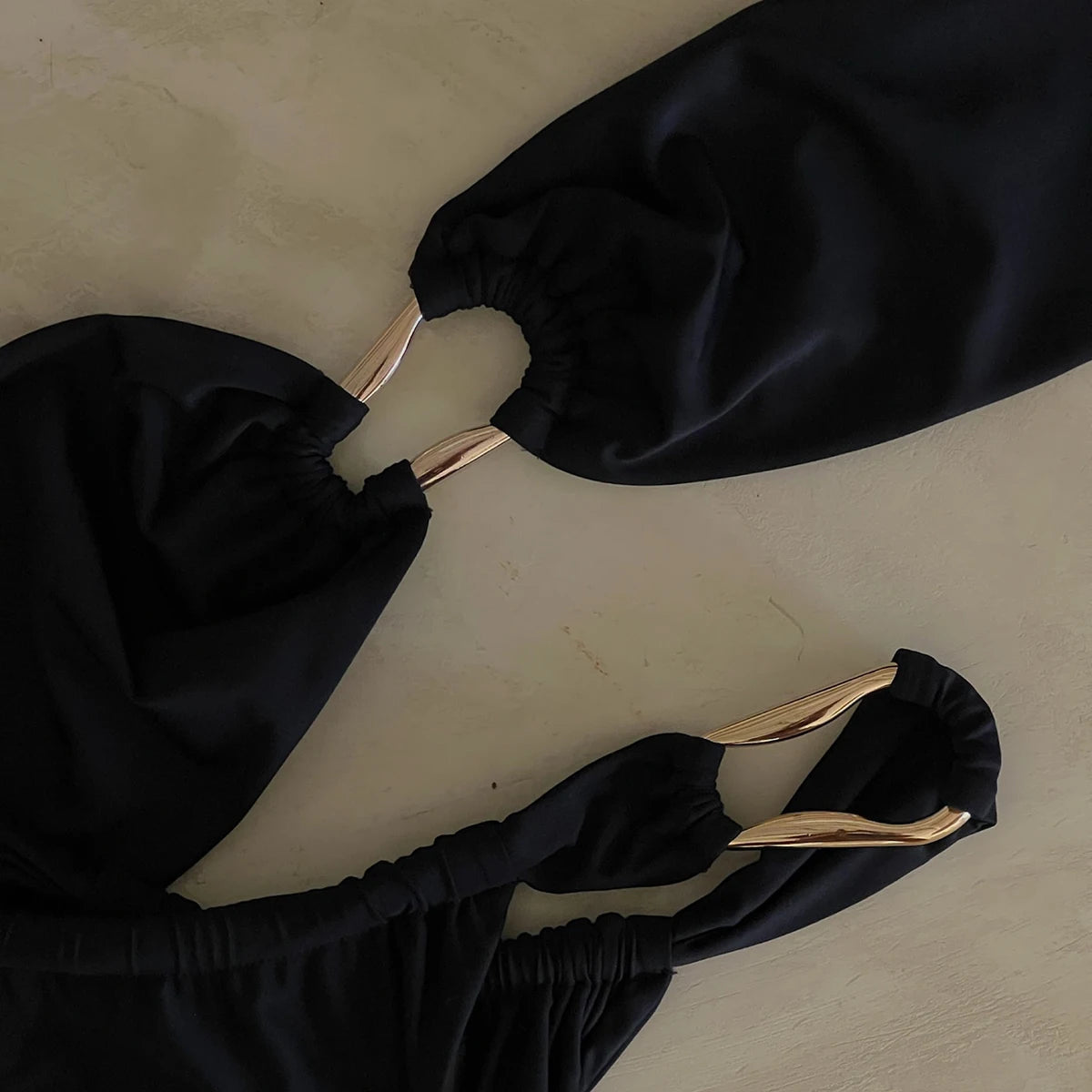 Bikini Bandeau Noir Femme