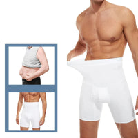 Men's White Shaping Boxer Shorts 