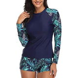 Maillot de Bain Manche Longue 2 Pièces