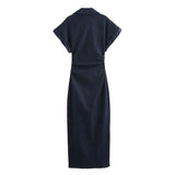 Robe Chemise Jean Femme
