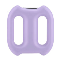 Ceinture de massage vibrant rechargeable pour abdomen et taille – Violet