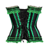 Corset Vert Steampunk