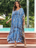 Caftan de Plage Motif Rayé