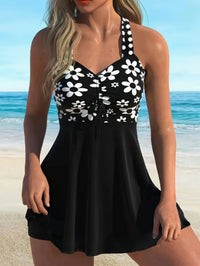 Tankini Short Maillot de Bain Robe